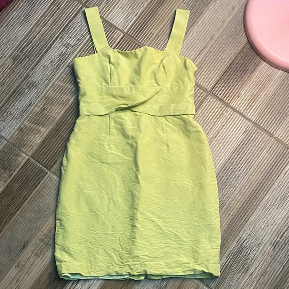 Talbots Light Green Mini Dress - Picture 2 of 7